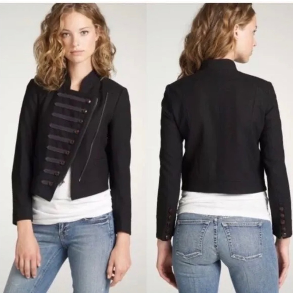 EUC J Crew Wool Majorette Jacket